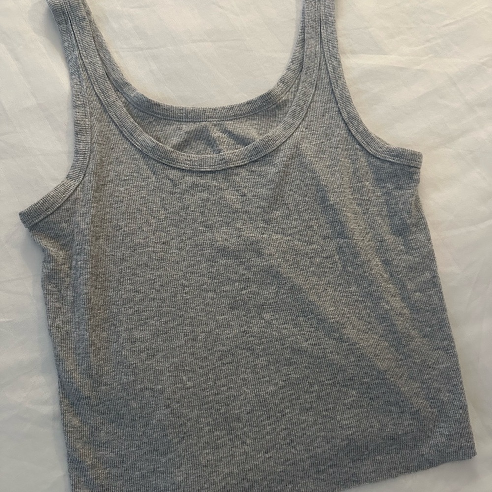 AERIE Gray Sleeveless Women's Top
